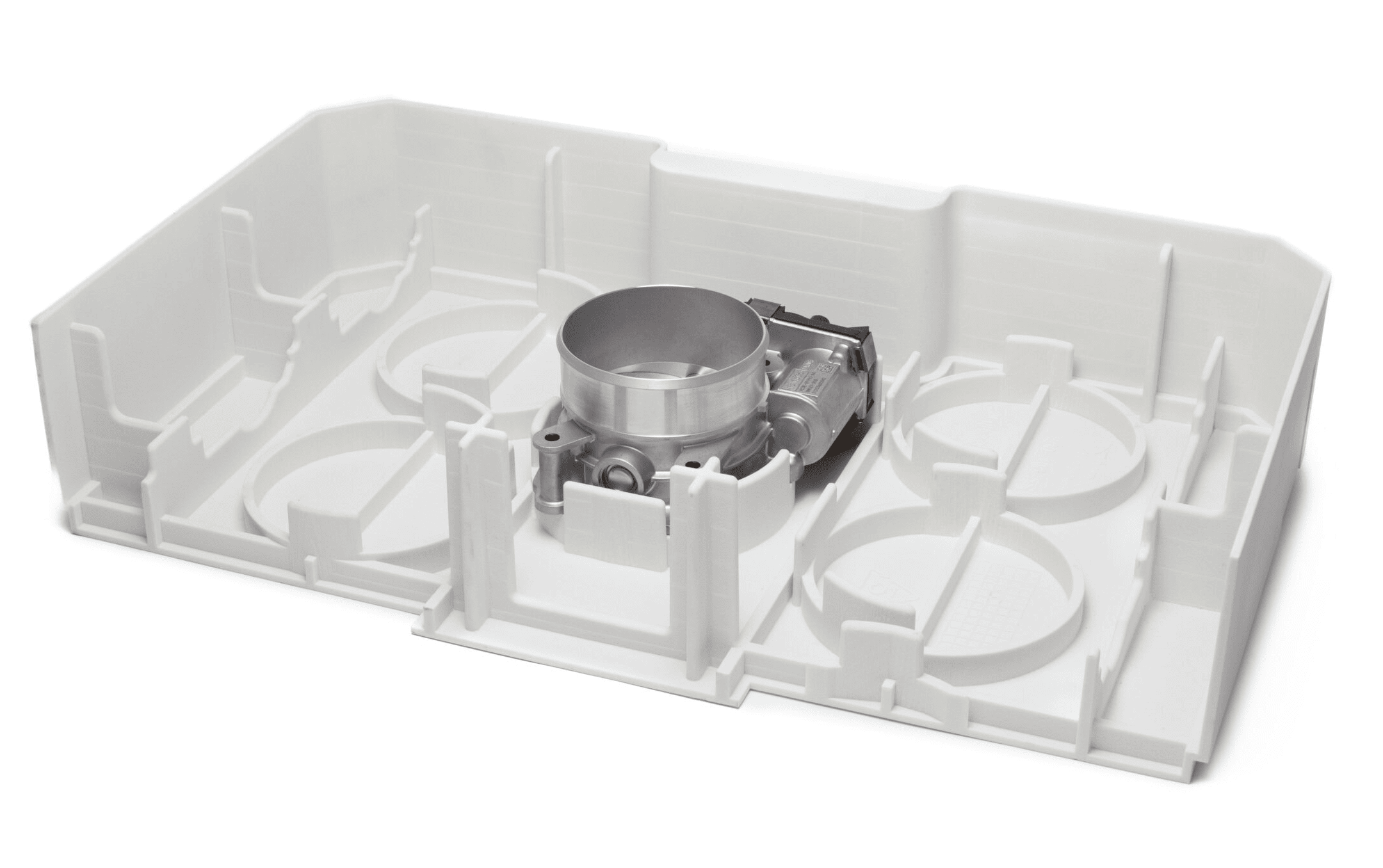 3D Printed Prototype Tray (Half of a Full Part)